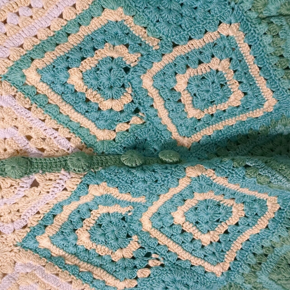 Chasing Unicorns California Crochet Ombre Dress XS - Picture 10 of 16